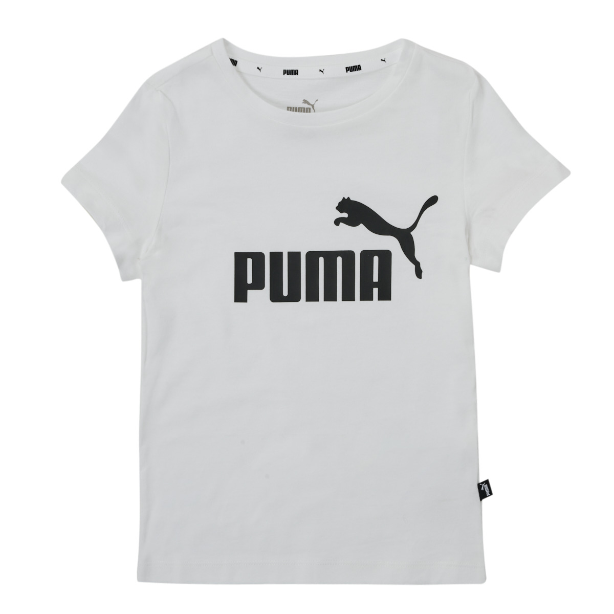 Puma Blanc ESS TEE s1EVC3XQ