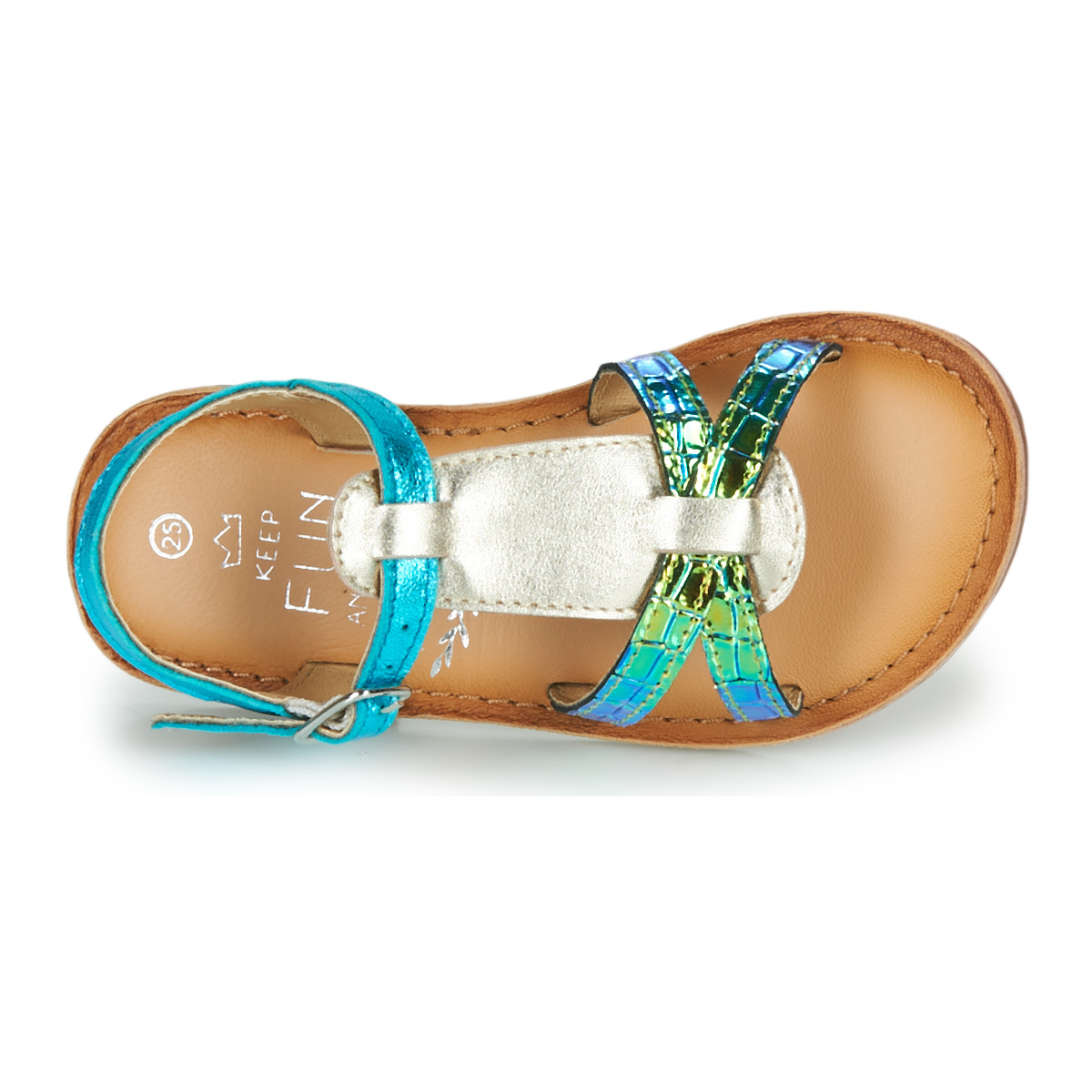 Mod´8 Turquoise / Doré CALICOT OEbZhsyS