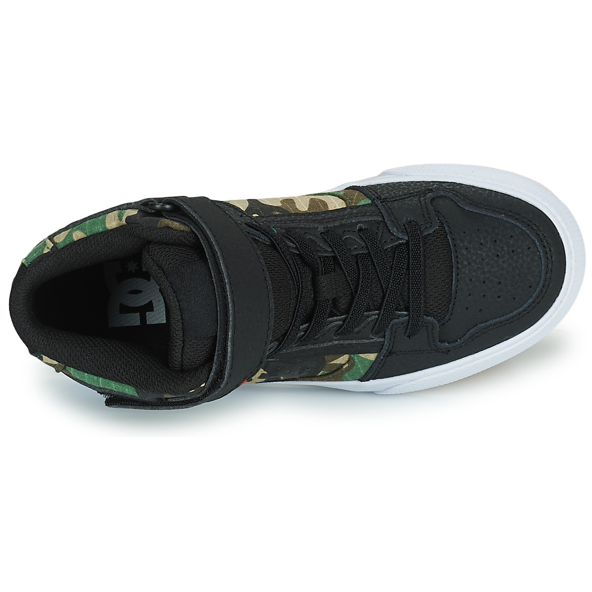 DC Shoes Noir / Camouflage PURE HIGH-TOP EV LAbBw169
