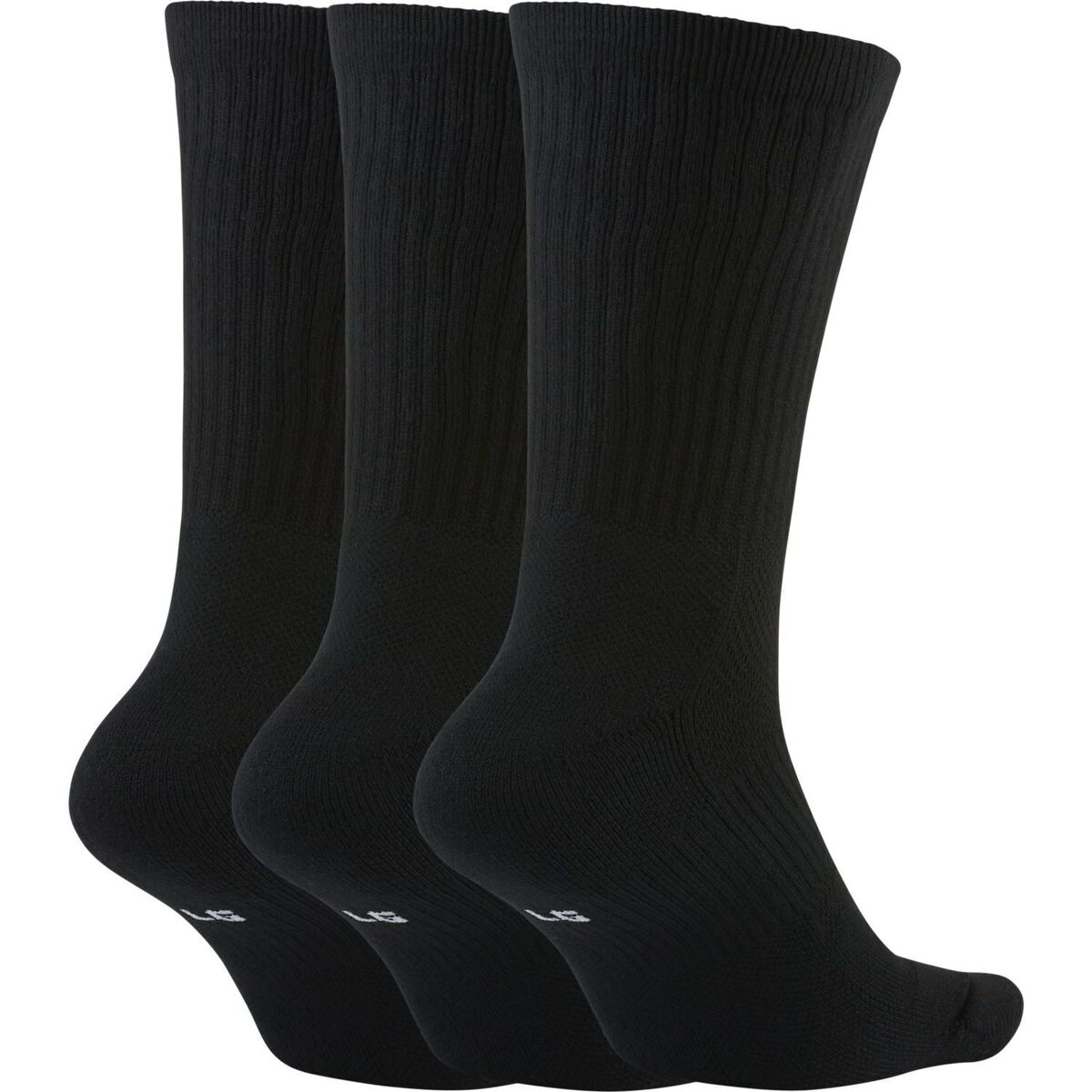 Nike Noir Chaussettes Crew Basketball 3 Paires oHFgDWy1