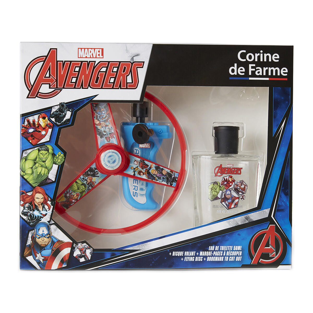 Corine De Farme Autres Coffret cadeau Avengers Marvel mldisVRj