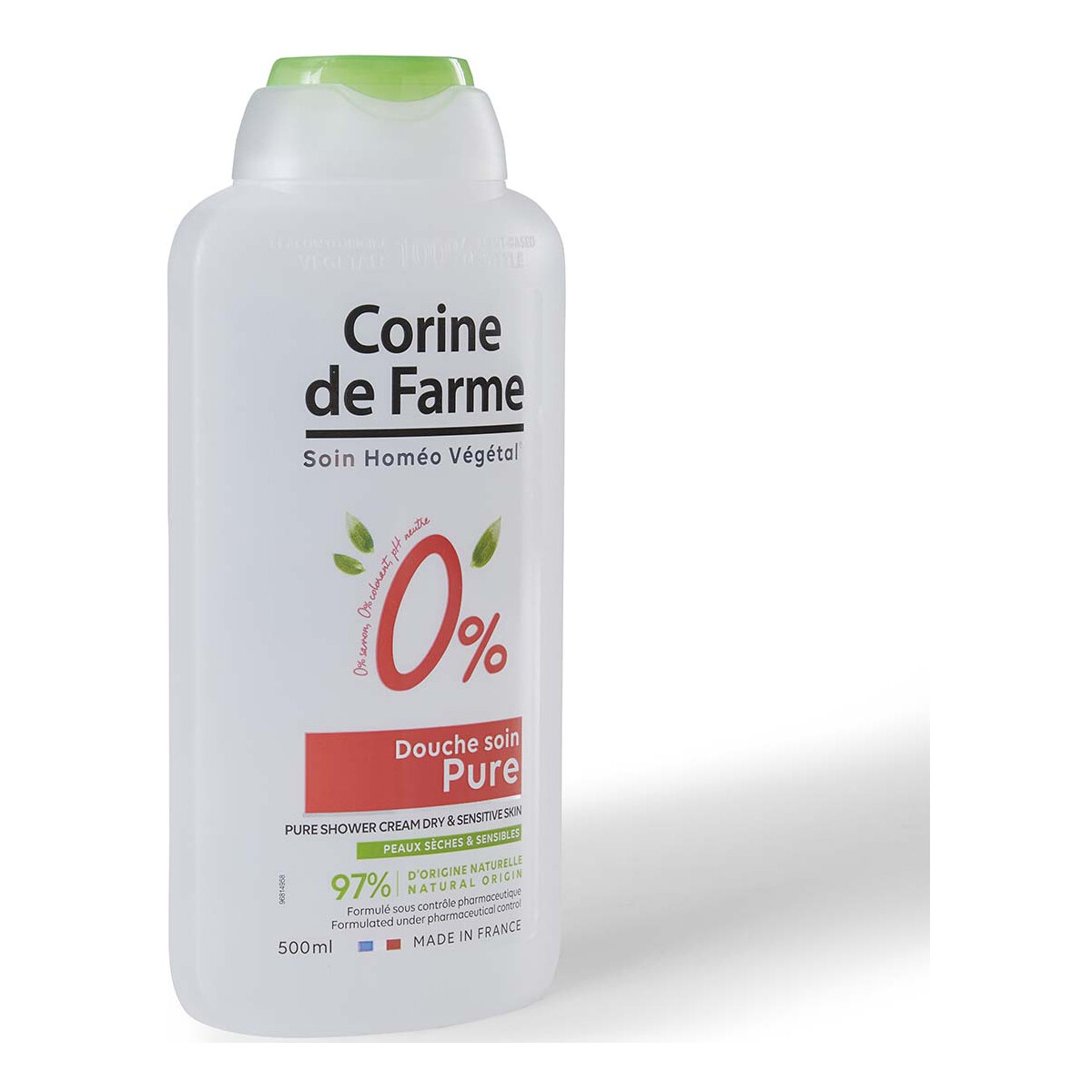 Corine De Farme Autres Douche Soin Pure 0% - Peaux Sèches & Sensibles OmMUMT5i