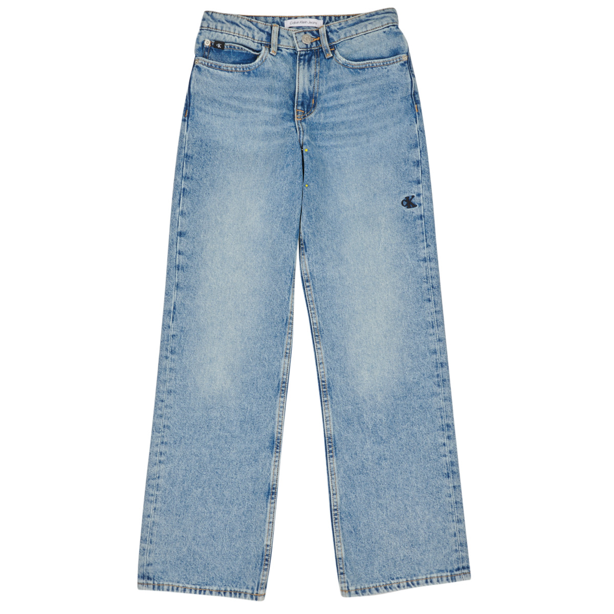 Calvin Klein Jeans Bleu WIDE LEG HR s43H0pCa