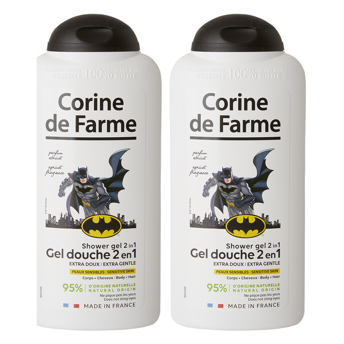Corine De Farme Autres Lot de 2 - Gel Douche 2en1 Extra Doux Corps & Chev ocD2blRM