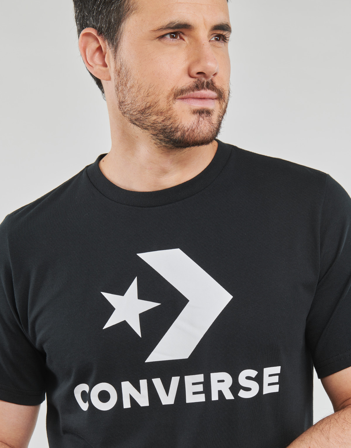 Converse Noir GO-TO STAR CHEVRON TEE LrEy98rW