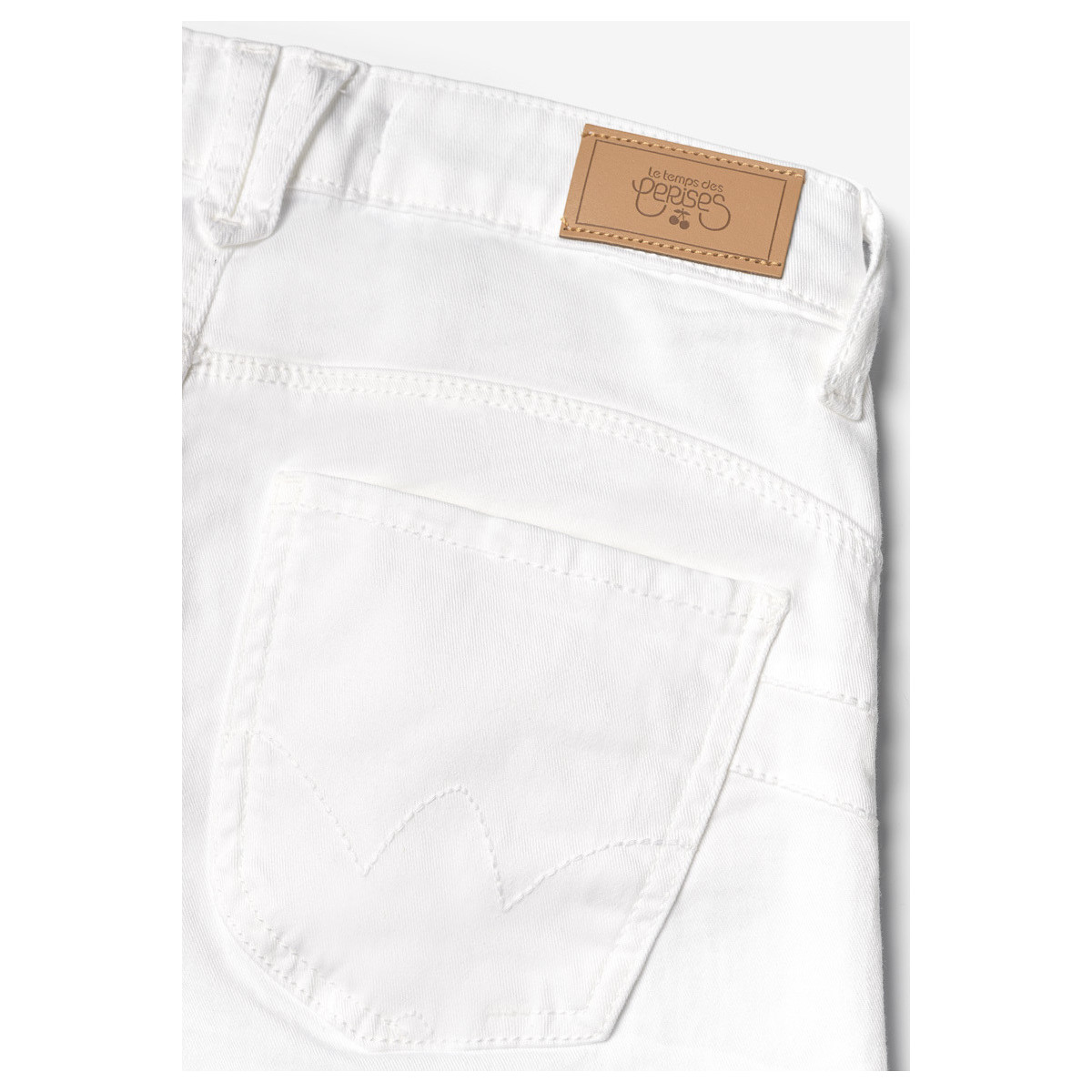 Le Temps des Cerises Blanc Pulp regular taille haute jeans blanc mwdXEjD3