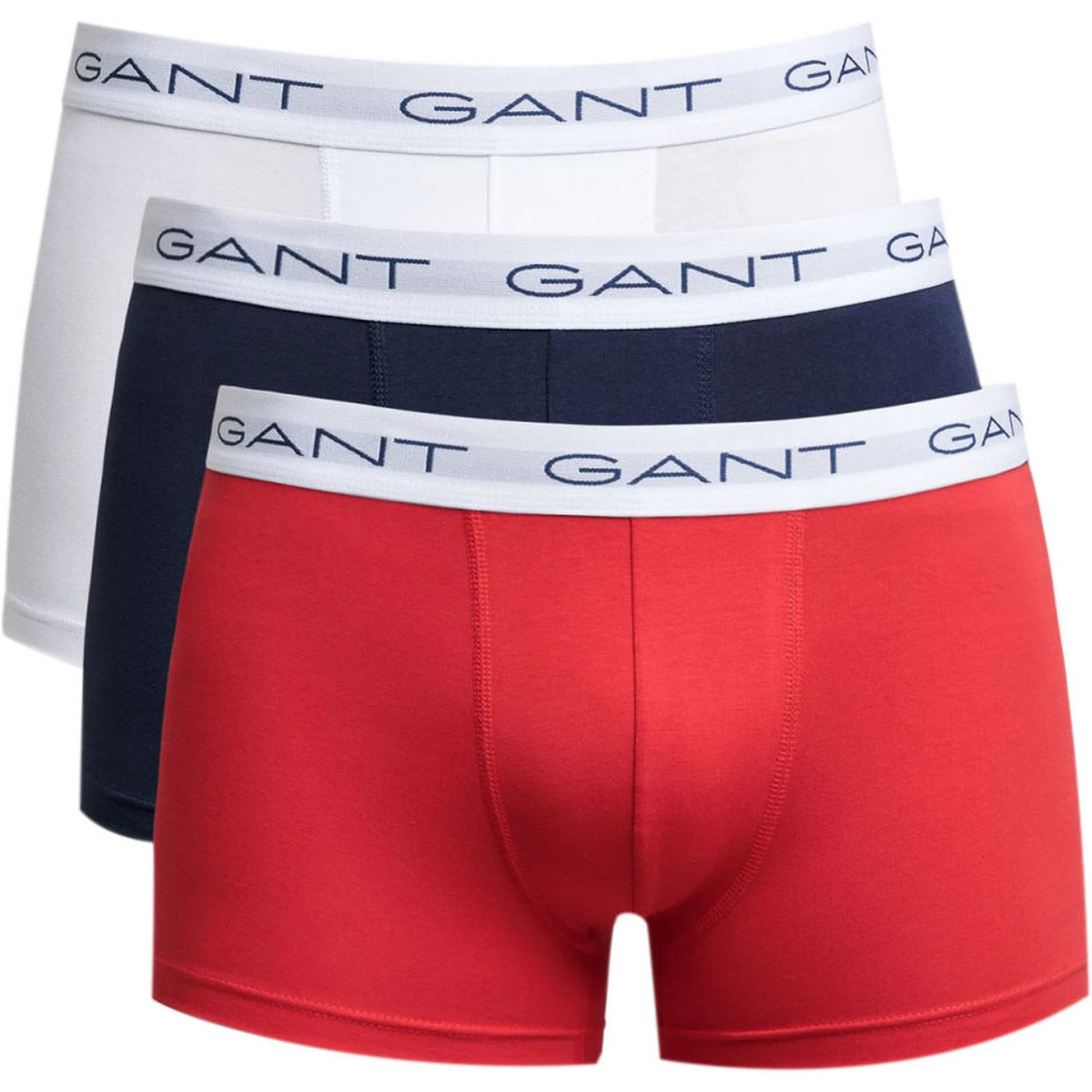 Gant Rouge Boxers Lot de 3 Multicolores KRYopK6E