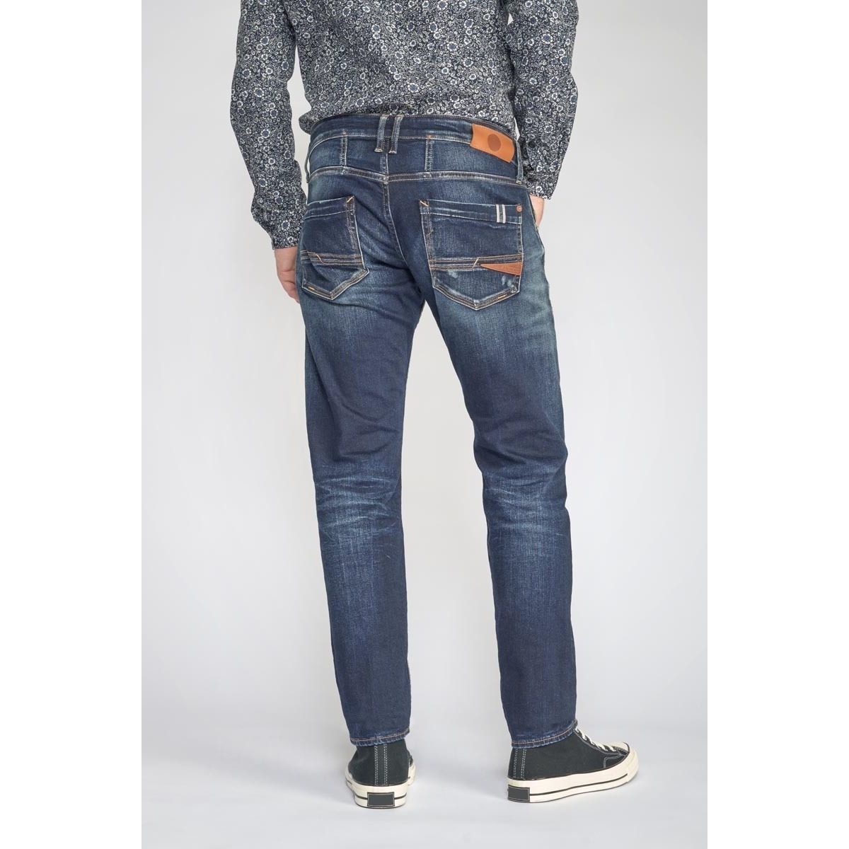 Le Temps des Cerises Bleu Skip 700/11 adjusted jeans destroy vintage bleu N1383WFw