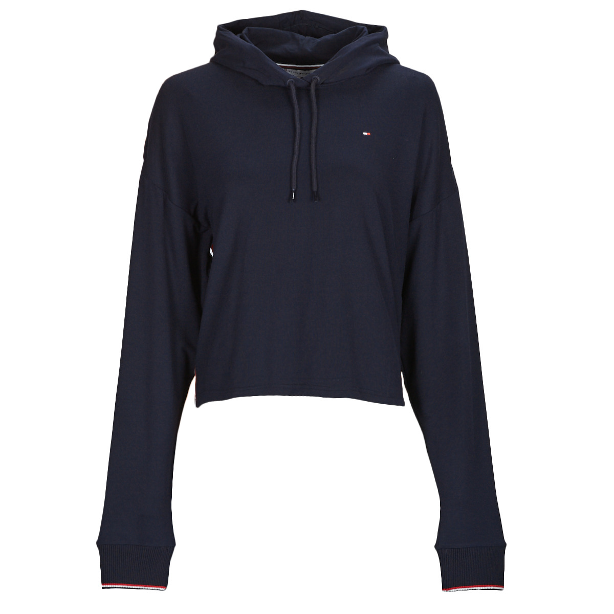 Tommy Hilfiger Marine CROPPED HOODIE Lhm9mChv