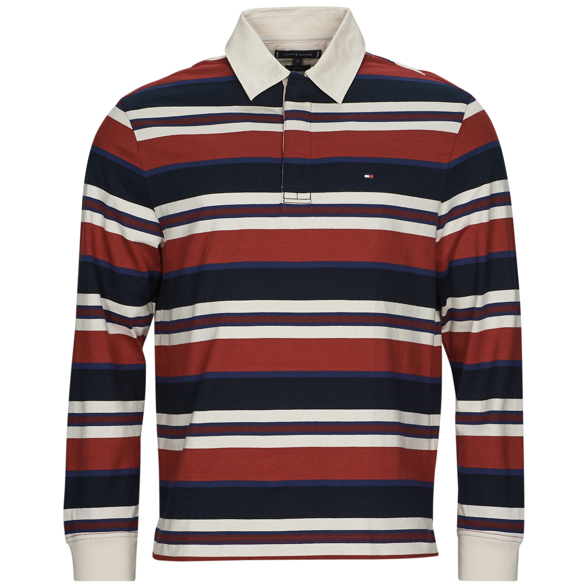 Tommy Hilfiger Multicolore NEW PREP STRIPE RUGBY N8nKFIXL