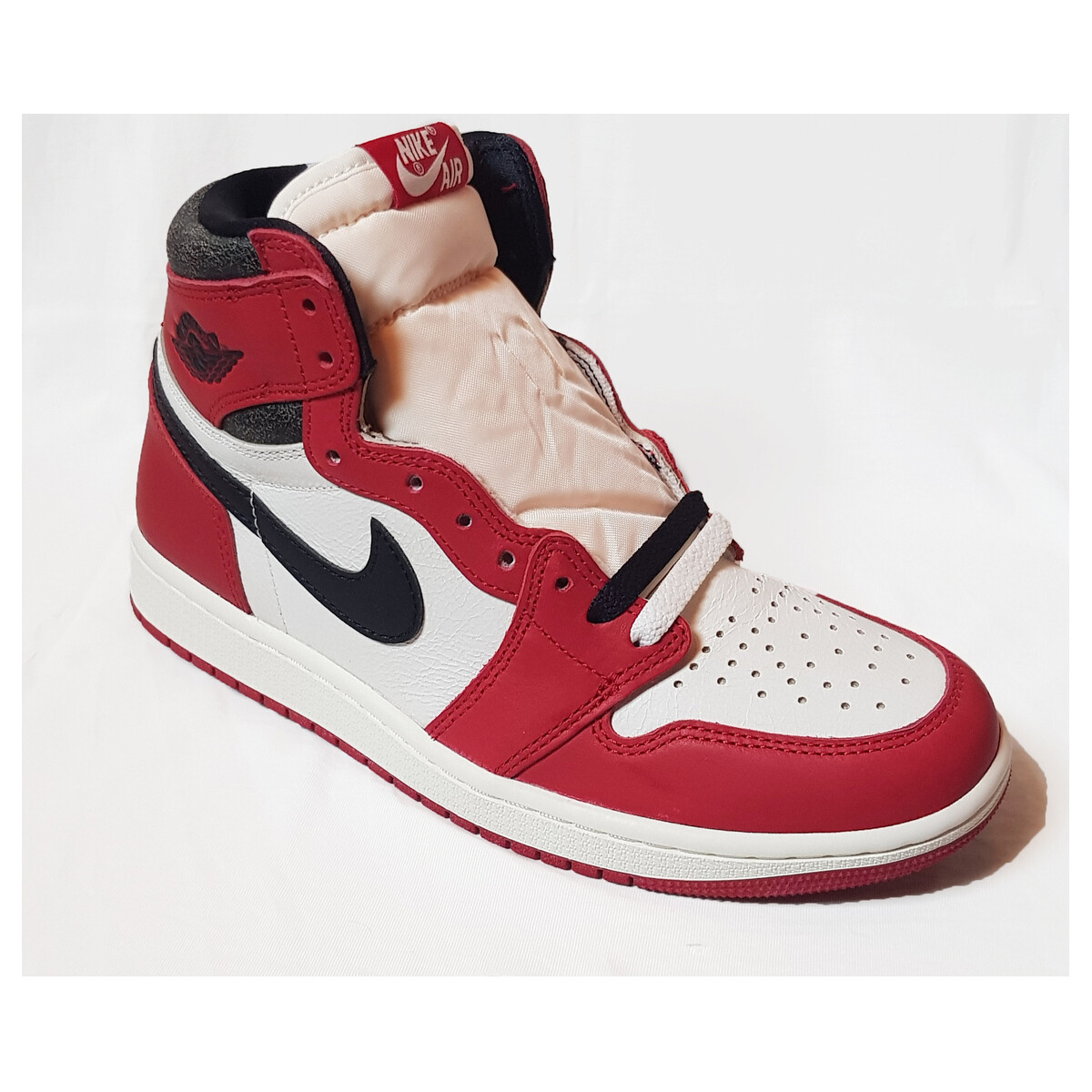 Nike Rouge Air Jordan 1 High Lost and Found - DZ5485-61