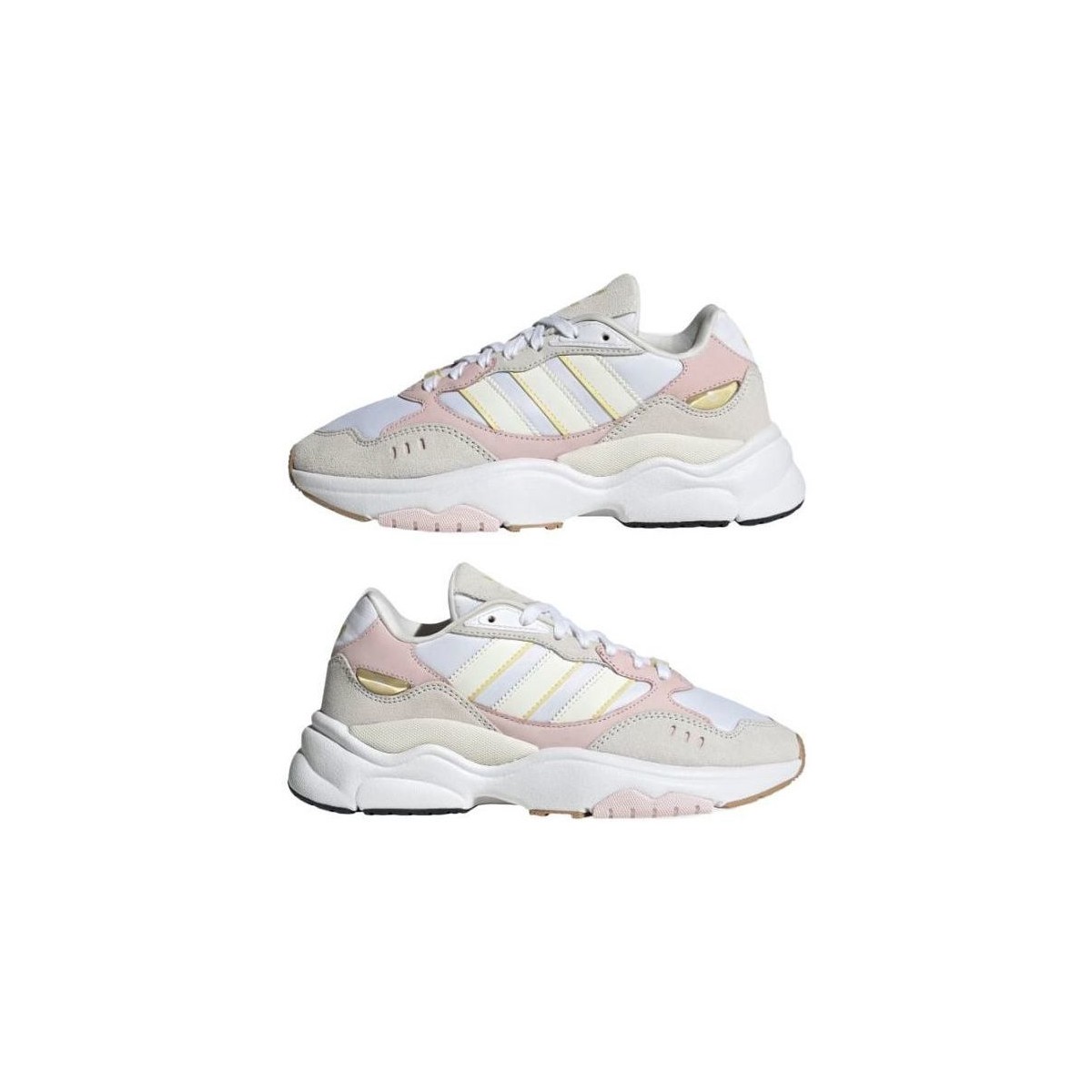 adidas Originals Blanc Baskets Retropy F90 Femme Cloud White/Off White/Almost Pink SaepYISW
