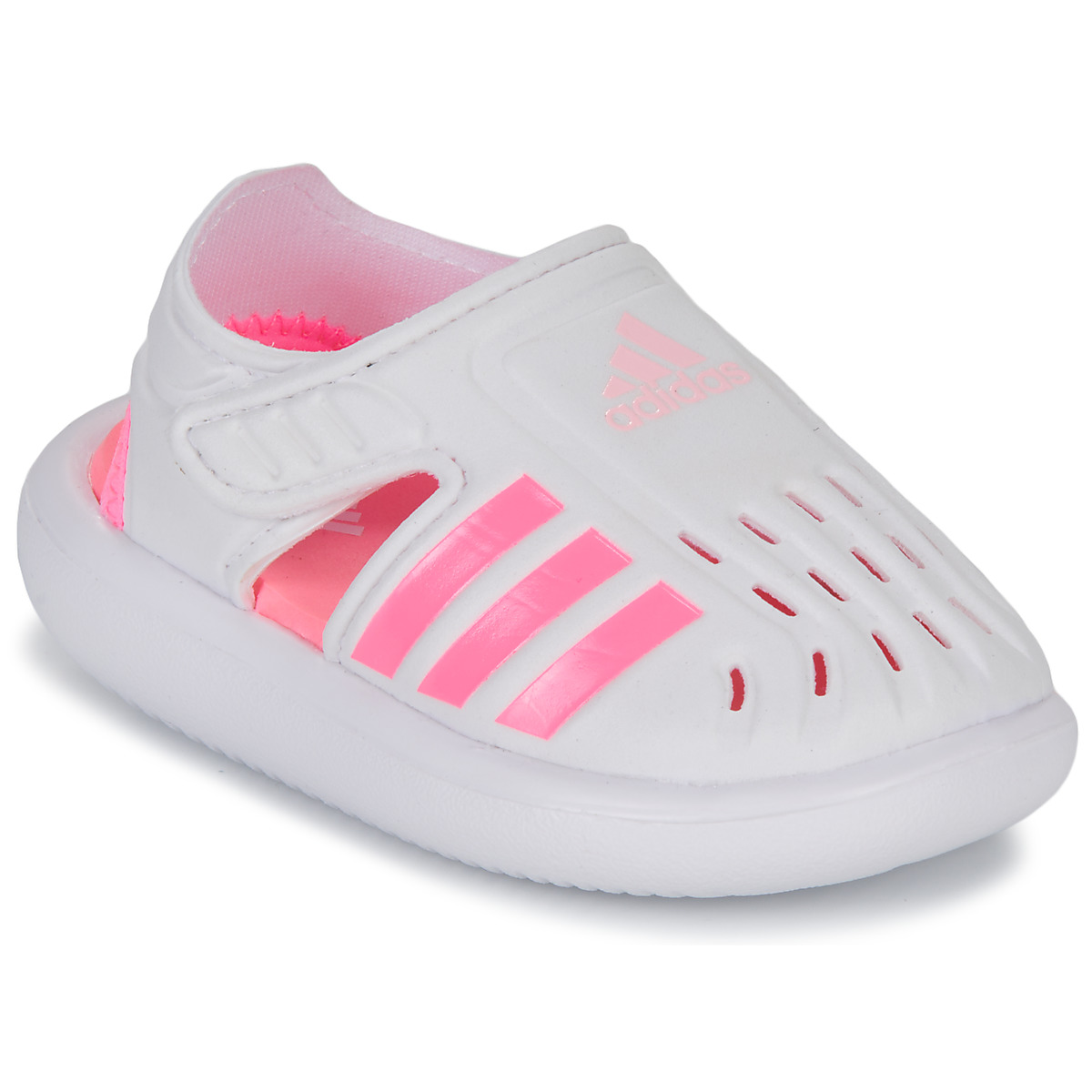 Adidas Sportswear Blanc / Rose WATER SANDAL I rVaptzOy