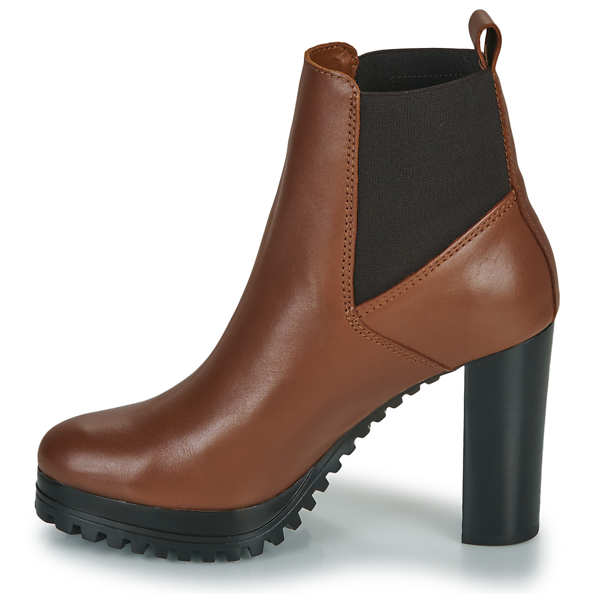 Tommy Jeans Marron Essentials High Heel Boot N8XMEqmh