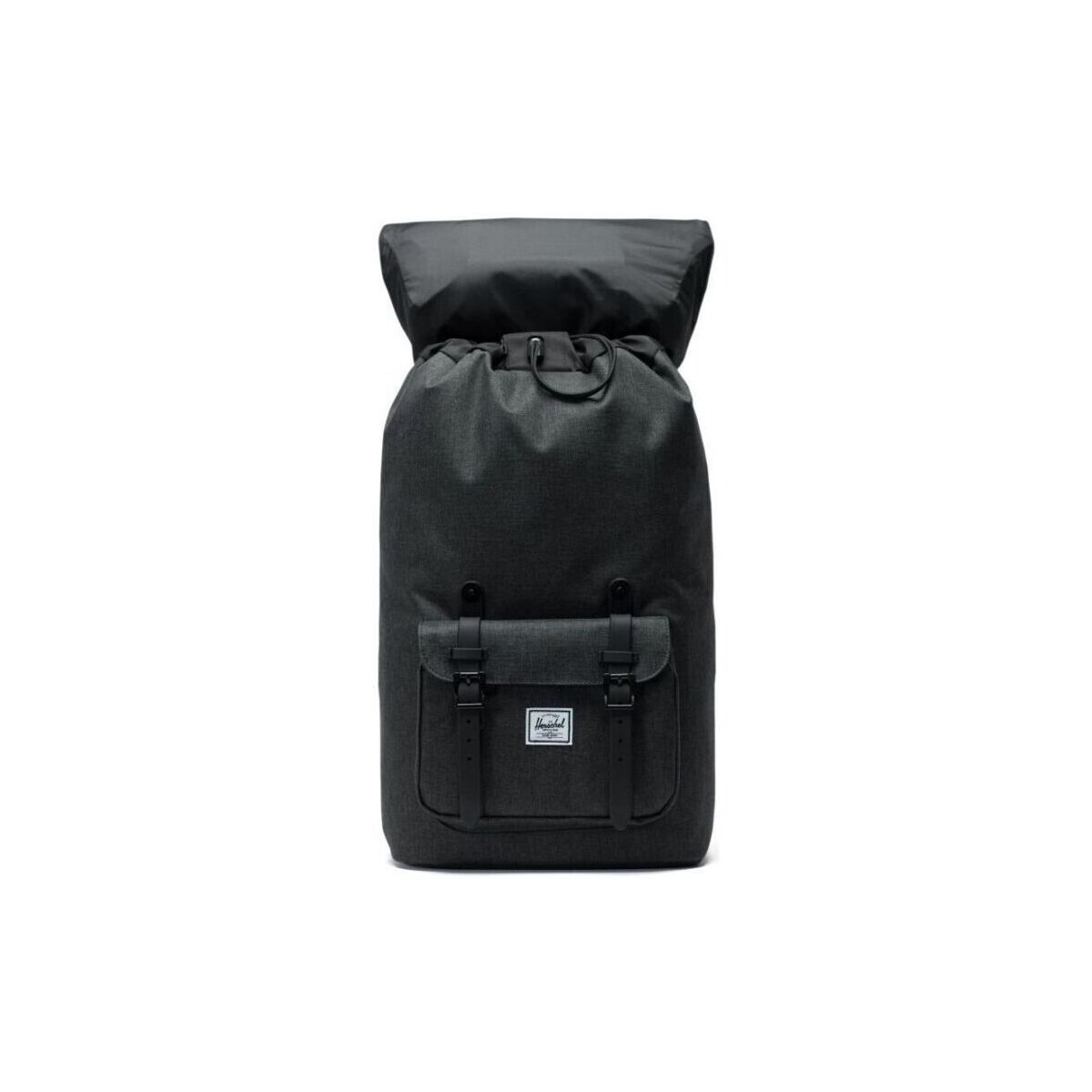 Herschel Noir Little America Backpack - Black Crosshatch q8mRTb1M