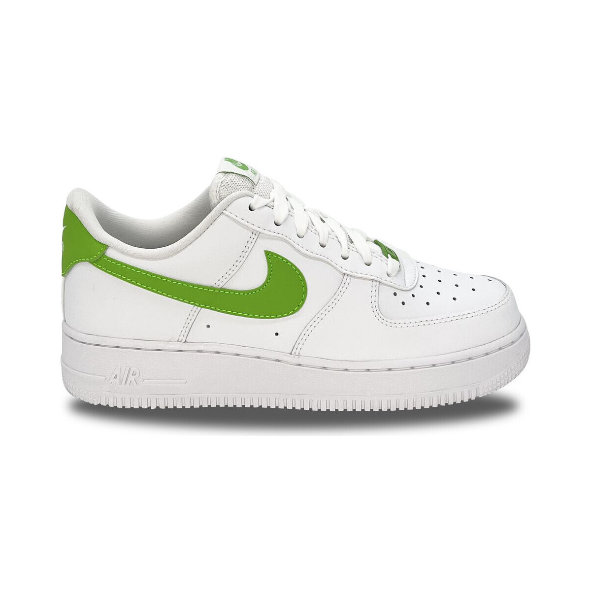 Nike Blanc Air Force 1 ´07 Low White Action Green 