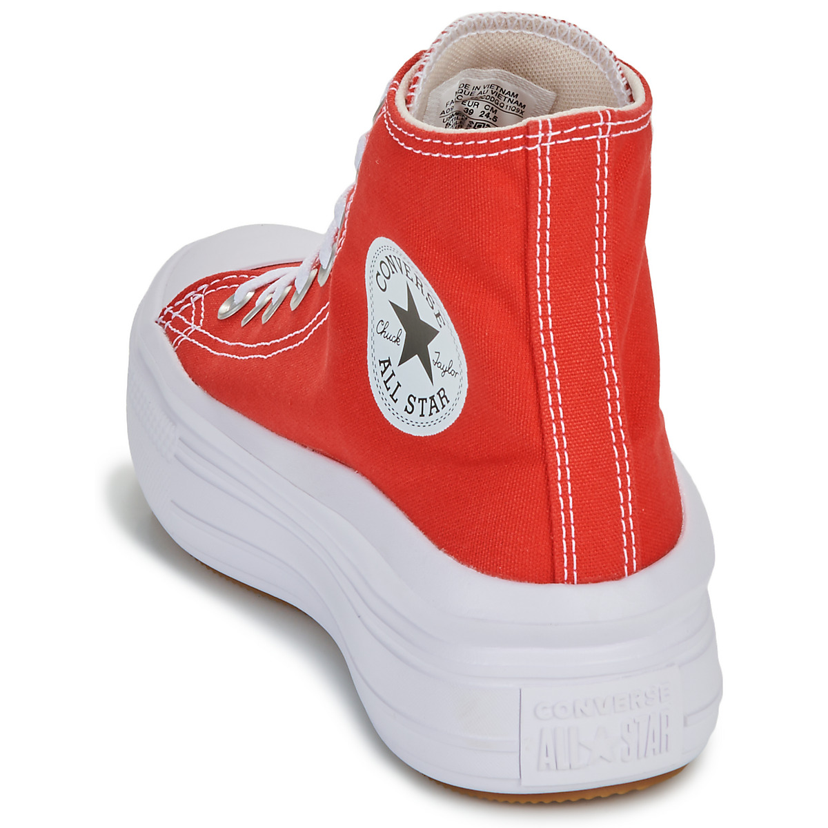 Converse Rouge CHUCK TAYLOR ALL STAR MOVE piKIn41Z
