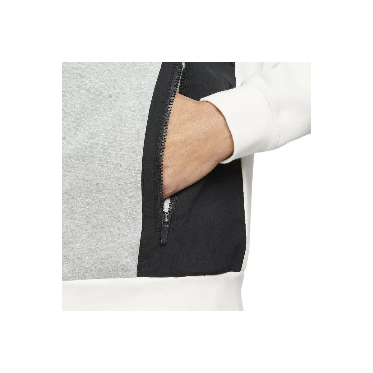 Nike Blanc Sportswear Hybrid Fleece sehWnSje