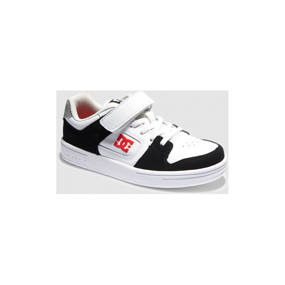 DC Shoes Blanc MANTECA V KIDS black white red Mit03UxF