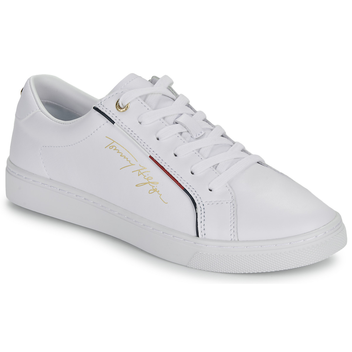 Tommy Hilfiger Blanc TOMMY HILFIGER SIGNATURE SNEAKER NYsFPJuH