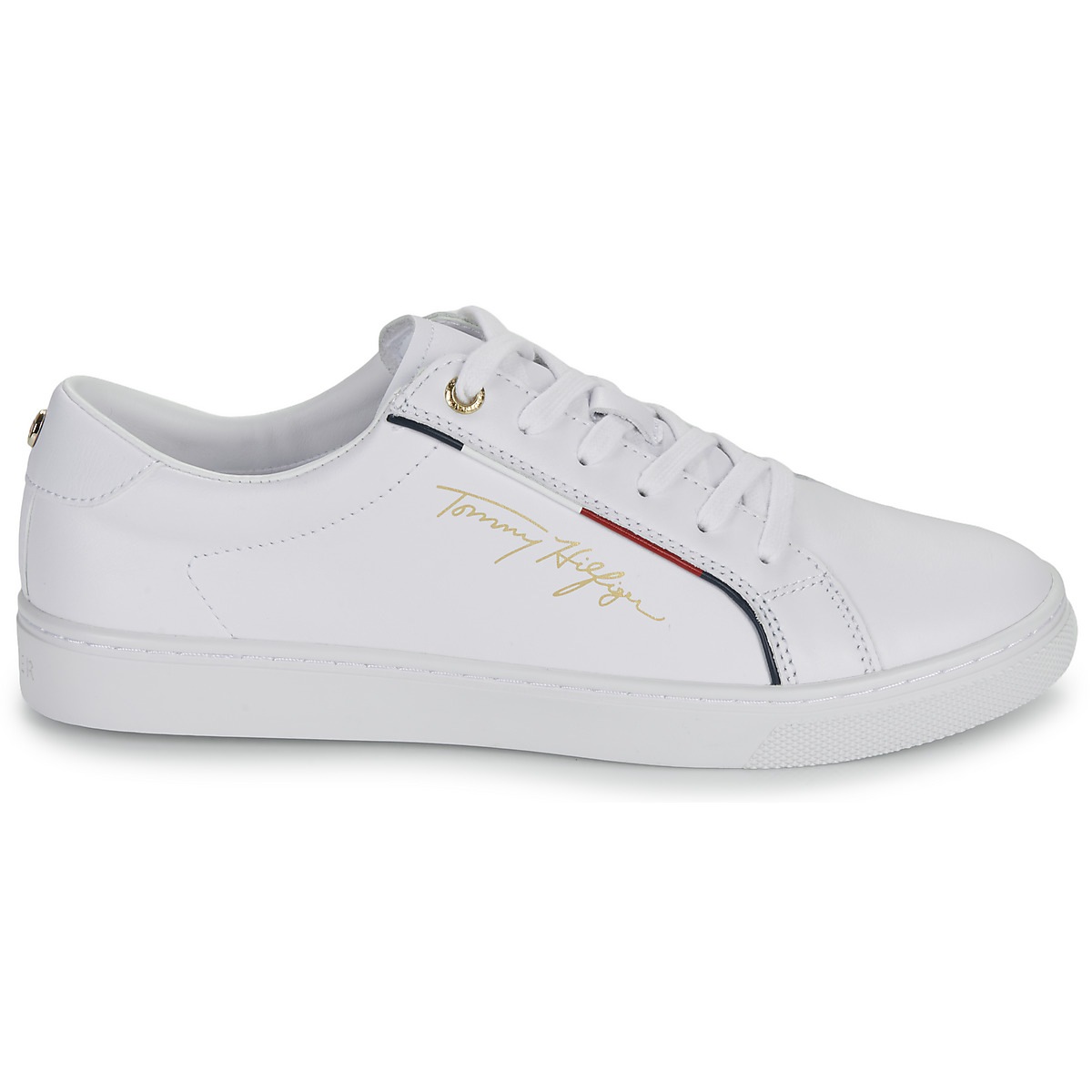 Tommy Hilfiger Blanc TOMMY HILFIGER SIGNATURE SNEAKER NYsFPJuH