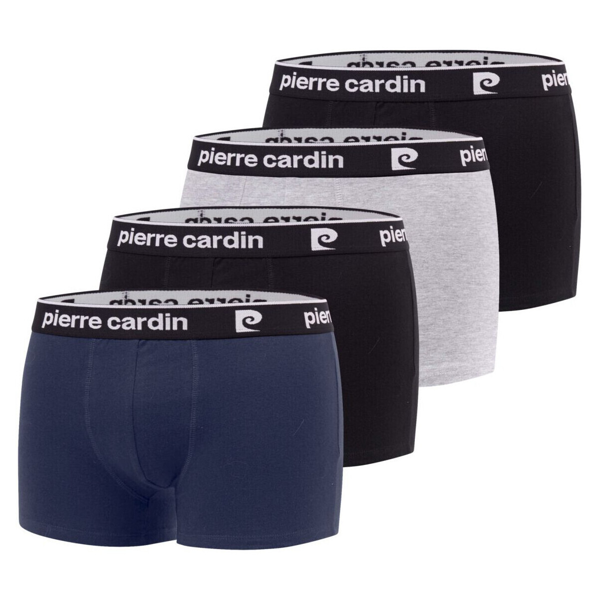 Pierre Cardin Noir Lot de 4 boxers homme en coton Basic
