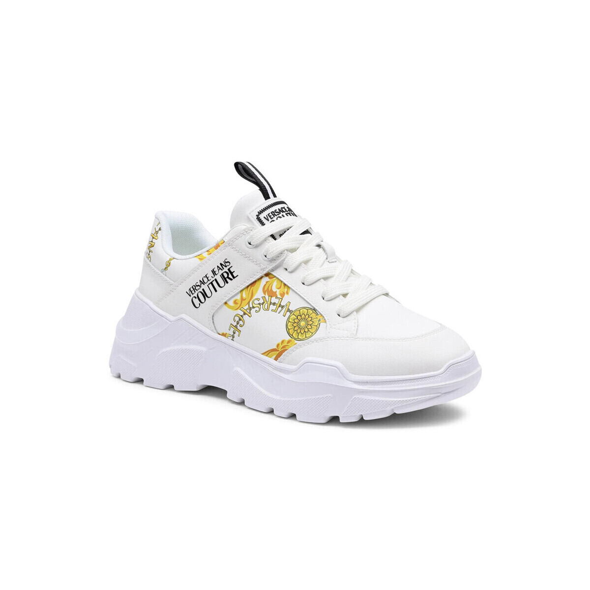 Versace Jeans Couture Blanc Sneakers Blanc q2dYXlso