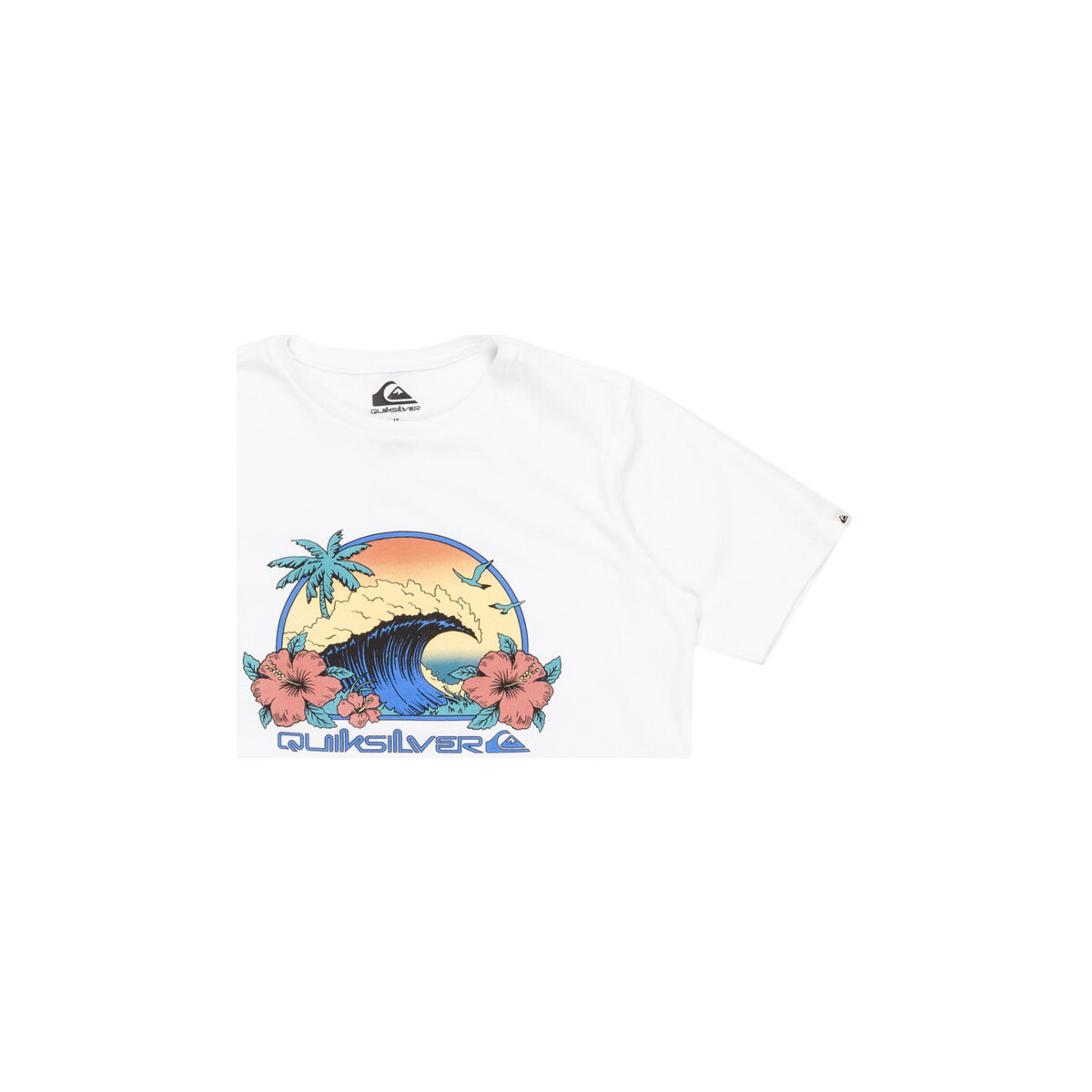 Quiksilver Blanc Riding Today ly01FLUO